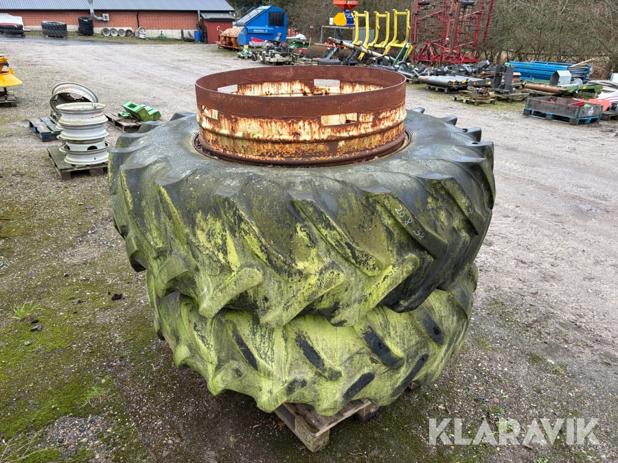 Tvillingehjul Taurus 20.8R38 3 styk