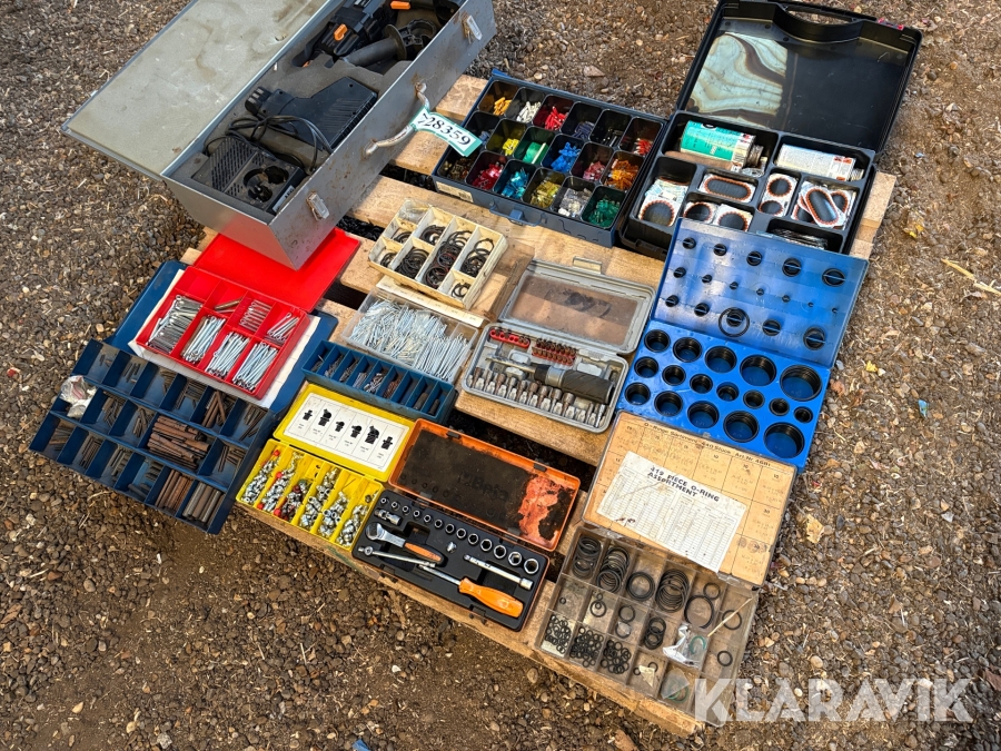 Diverse værkstedsdele