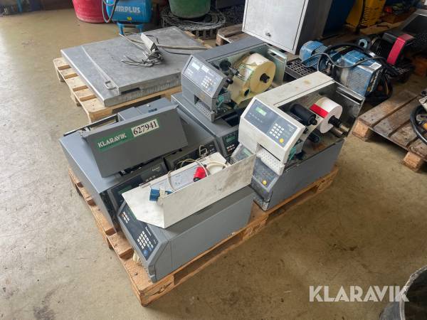 Labelsprinter Intermec Px4i & easycoder 501xp 8stk