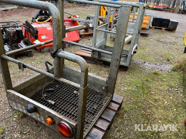 Mandskabskurv til bil 4 styk