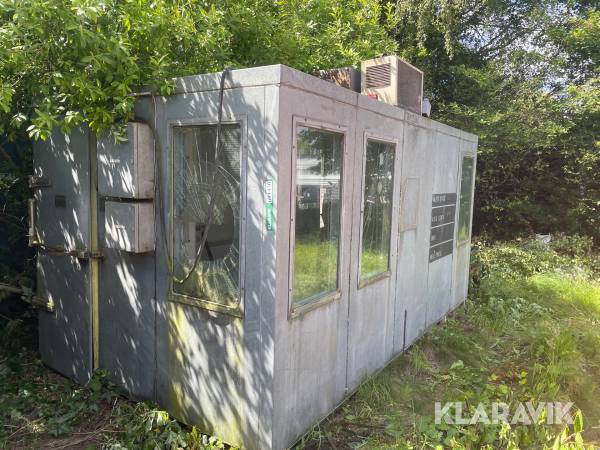 industriel støjdæmpet kabine,