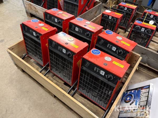 Varmeblæser Veab BX9 - 6 styk