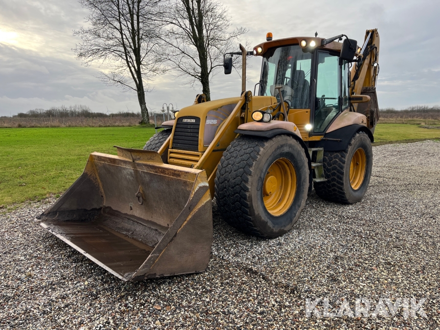 Rendegraver Hydrema 926D med skovle