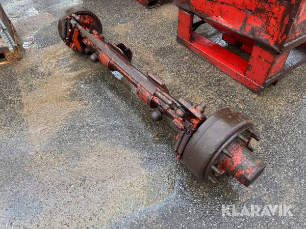 Drejebar aksel Harsø 25 tons