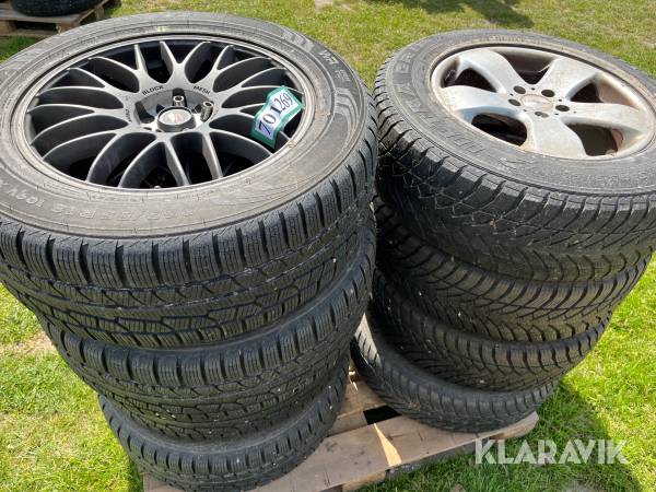 Vinterhjul Mercedes 2 sæt