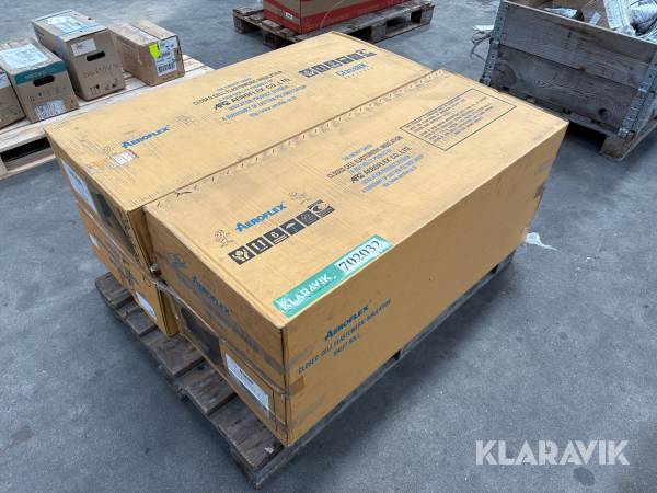 Fleksibel isolering Aeroflex MSR13 og MSR09