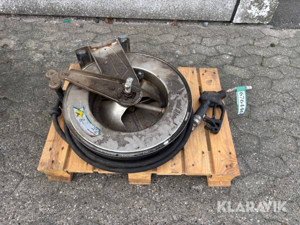 Slangeopruller diesel RAASM SPA 25 meter 20 bar