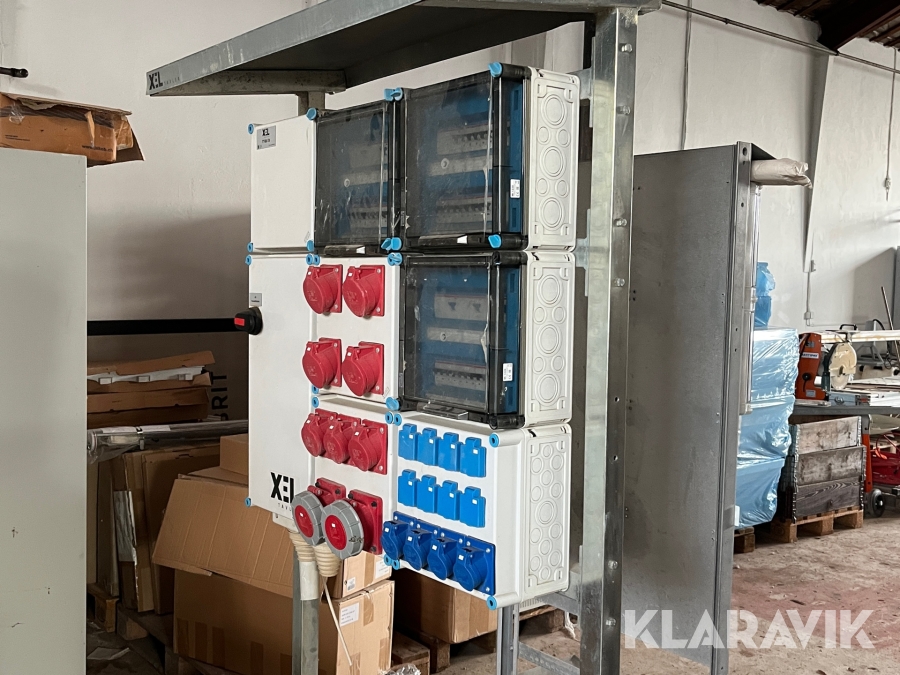 Byggeplads Eltavler Blandet Lot