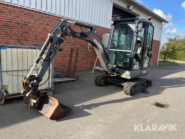 Minigraver Schaeff Terex TC19