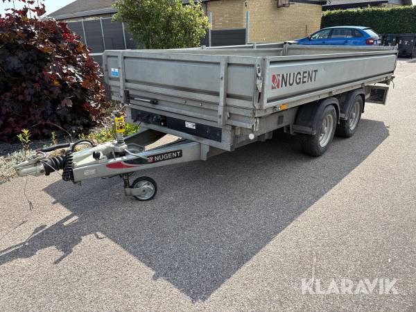 Tip trailer  til personbiler Nugent KFG35
