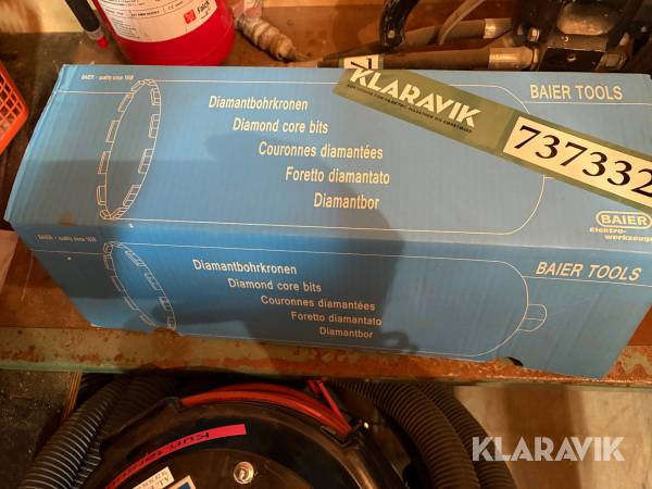 Kernebor Diamant Nassbohkerne 2 styk