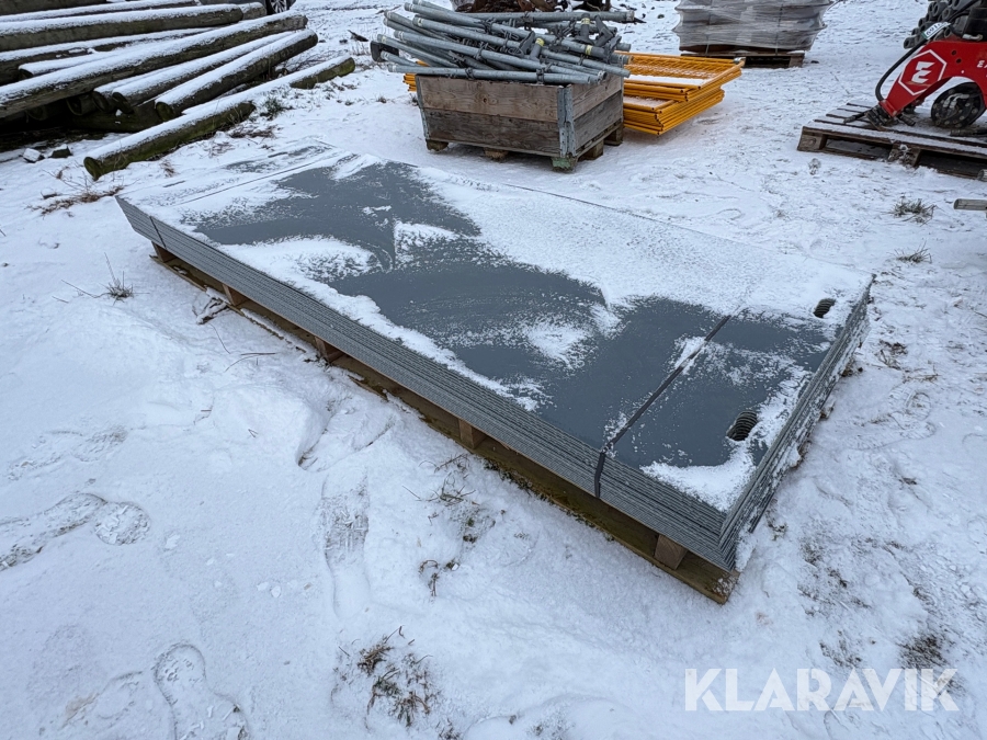 Køreplader plast 20 styk