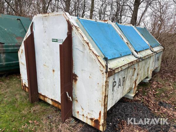 Lukket container til wejerhejs