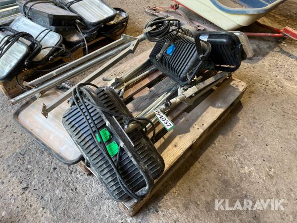 Arbejdslamper industri blandet Palle