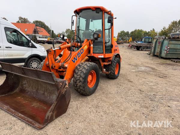 Hjullæsser Fiat-Hitachi W50H2 compact line