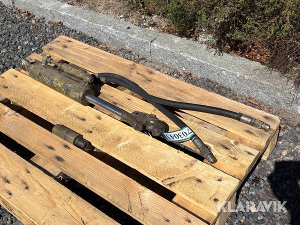 Hydraulisk topstang med forlænger