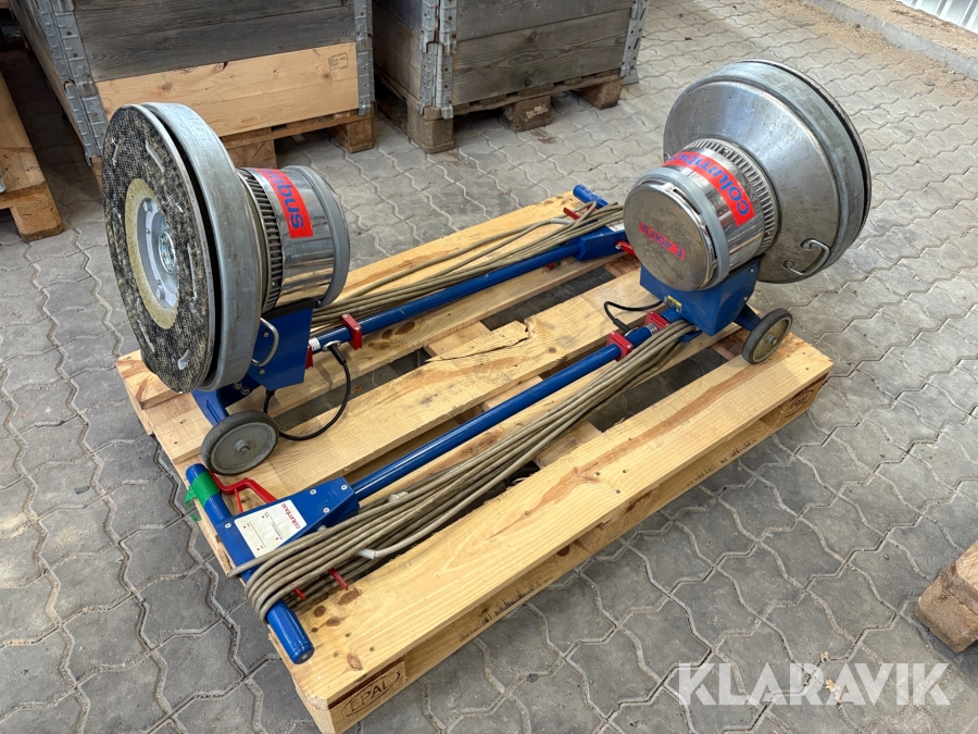 Poleringsmaskiner Columbus E 400 S - 2 styk