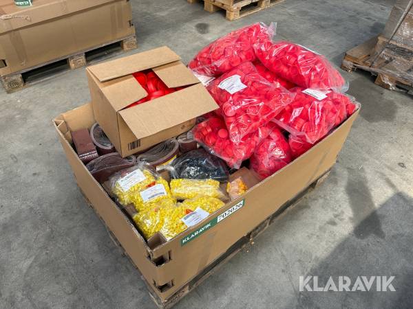 Blandet lot propper, slibebånd, el-motorer