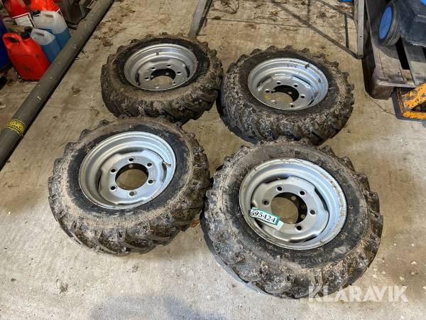 Entreprenør hjul til minilæsser schäfer 4 styk