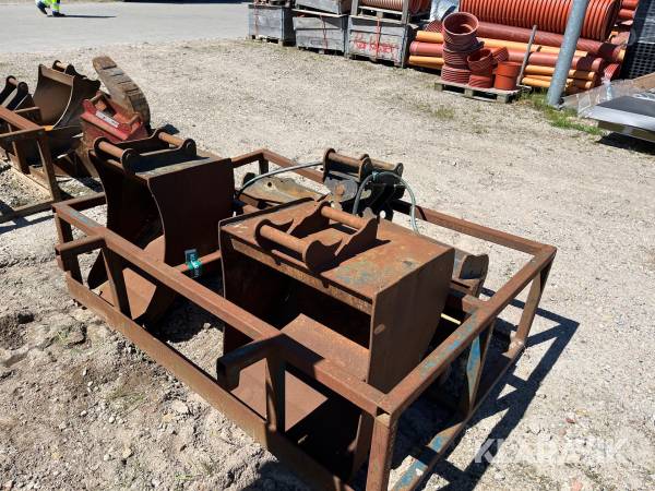 Skovlsæt S40skift 3 styk med holder