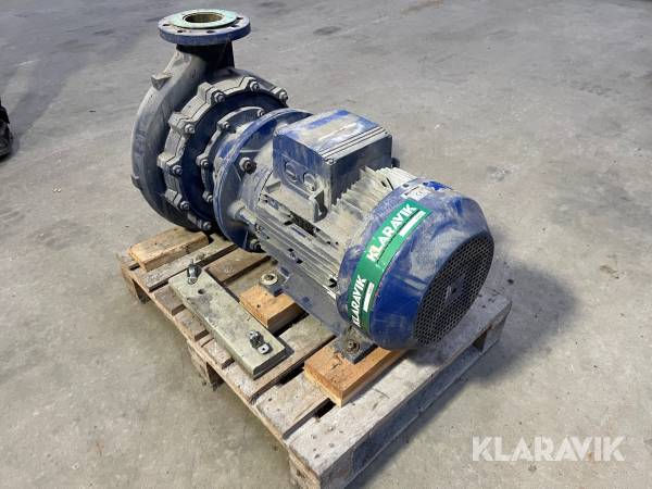 Motor med vandpumpe KSB