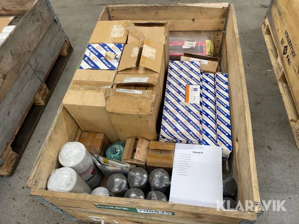 Blandet Lot af diverse filtre