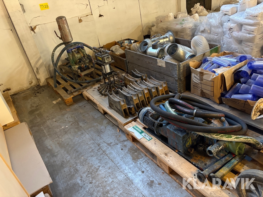 Pumper til maling - 2 pumper, 1 hydraulisk enhed