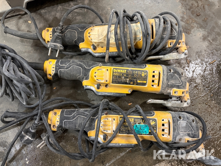 Blandet lot håndværktøj