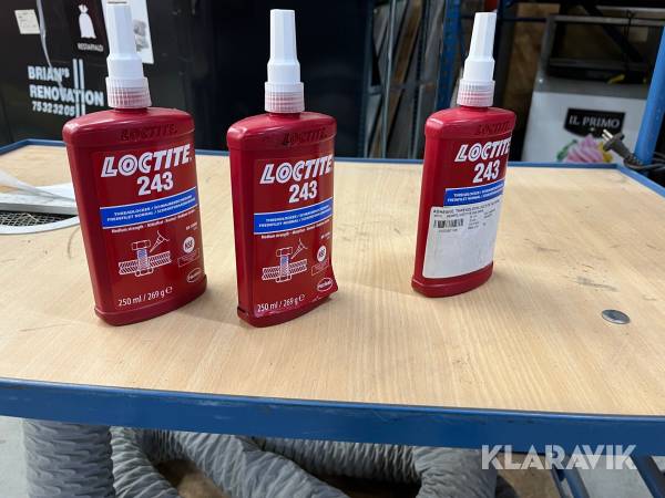 Skruesikring Loctite 243 3x250 ml