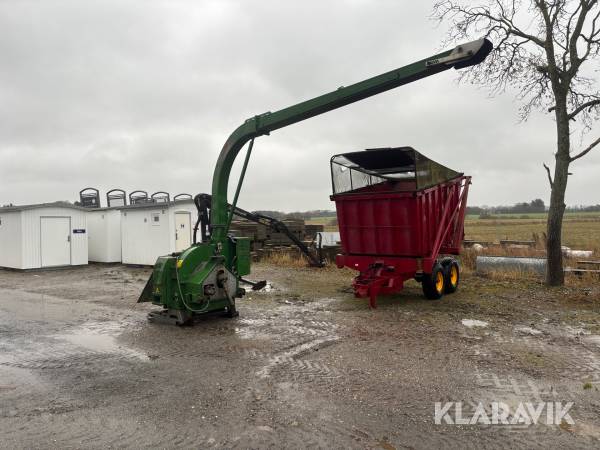 Flishugger, kran og vogn NSH/Nokka/ 300/3467