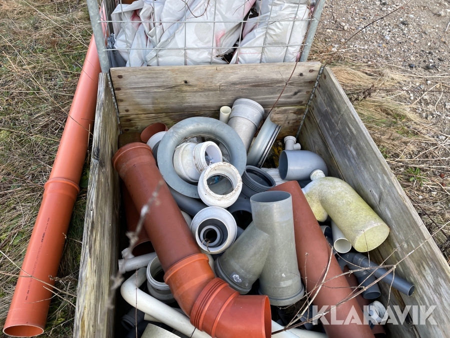 Kloak rør/fittings Wavin, Odense, Klaravik auktioner