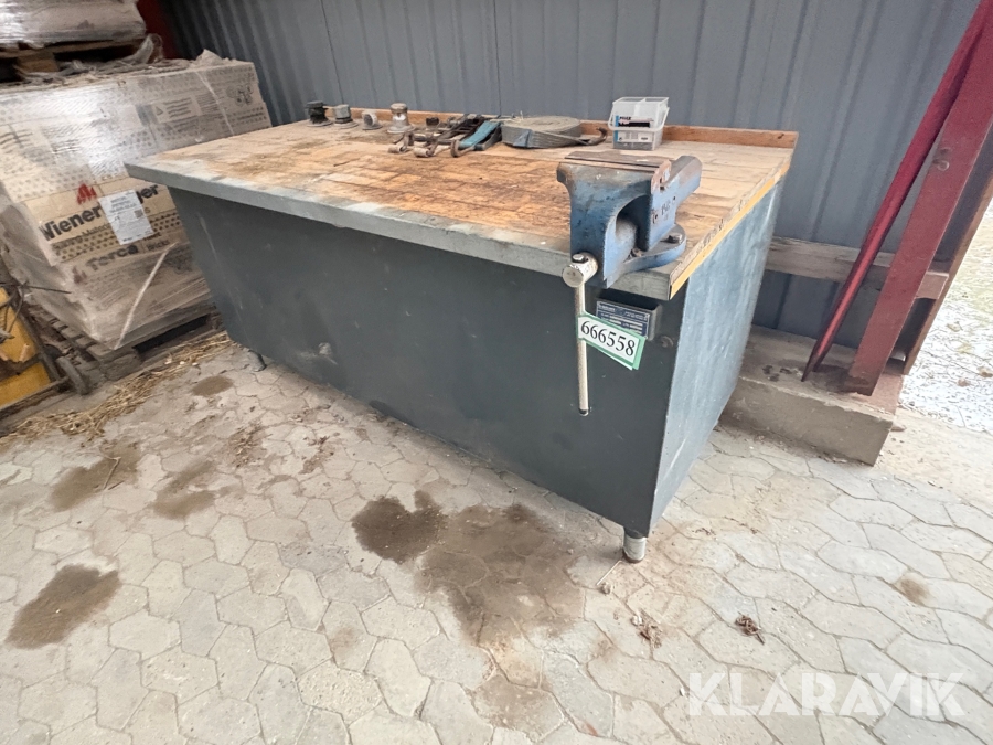 Olietank/ Værkstedsbord H.Orloff