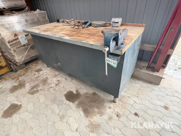 Olietank/ Værkstedsbord H.Orloff