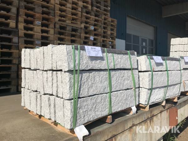 Granit kantsten 2 paller