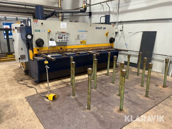 Pladesaks Guillotine SHEAR QC11K - 10x3100