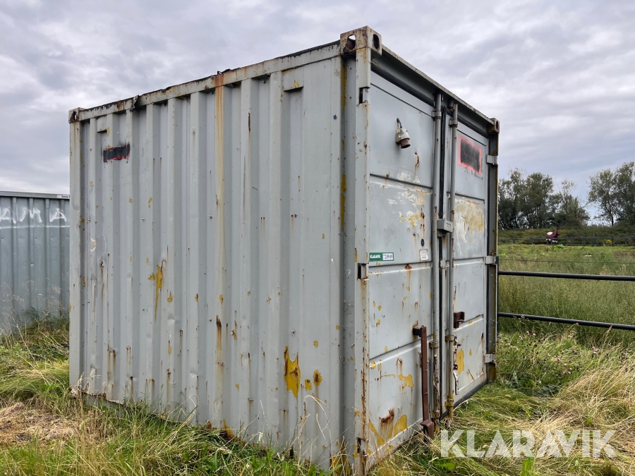 Materialecontainer 10 fod isoleret