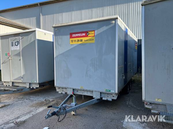 Toilet- og badeskur