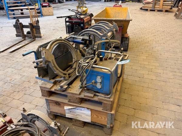 Plastsvejsemaskine m tilbehør WIDOS Polypress 4400