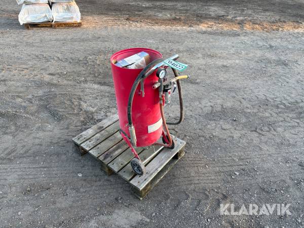 Sandblæser pot