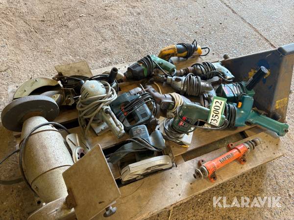 Blandede lot håndværktøj