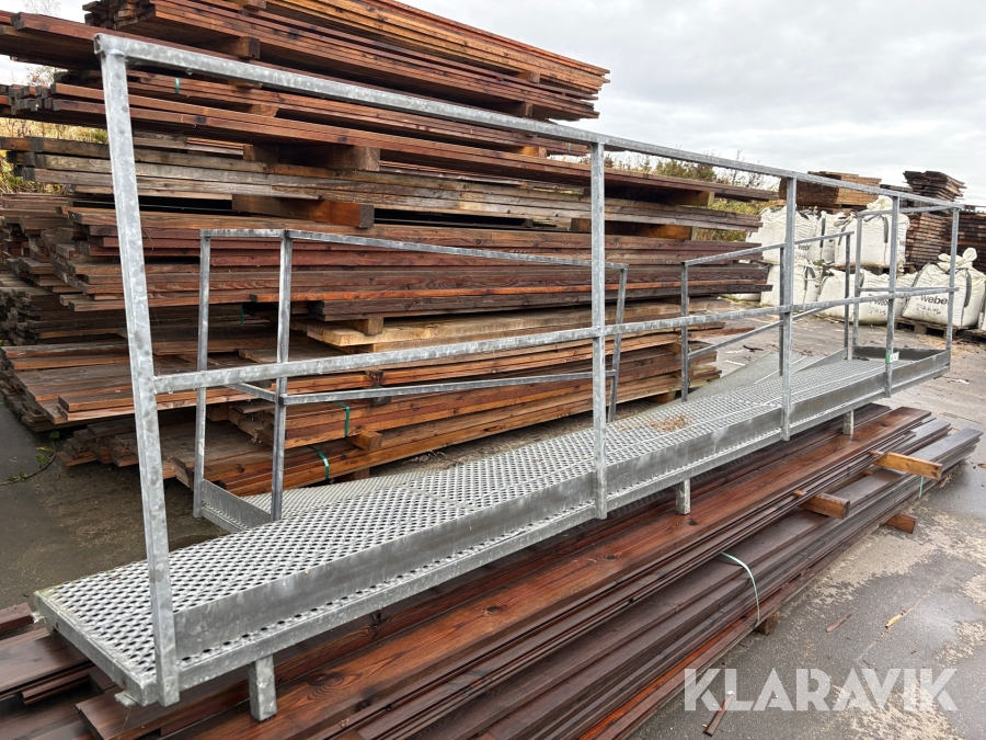 Lot: Repos 2 styk - galvaniseret