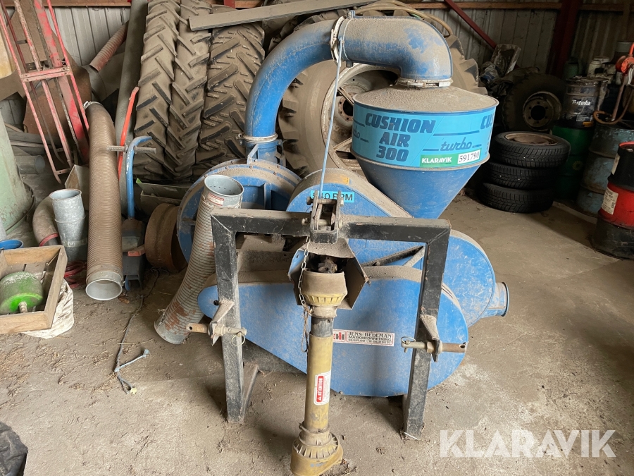 Sug/blæse maskine Kongskilde Air300, Klaravik aukti