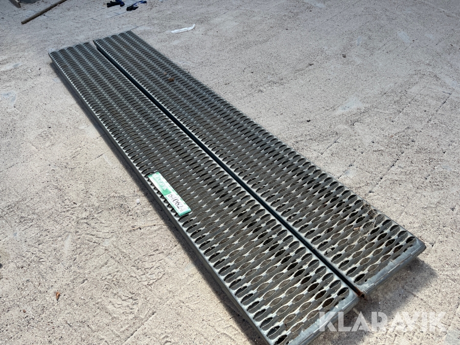 Læsseramper stål 250cm