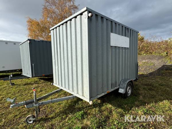Lukket trailer Variant 750, MC