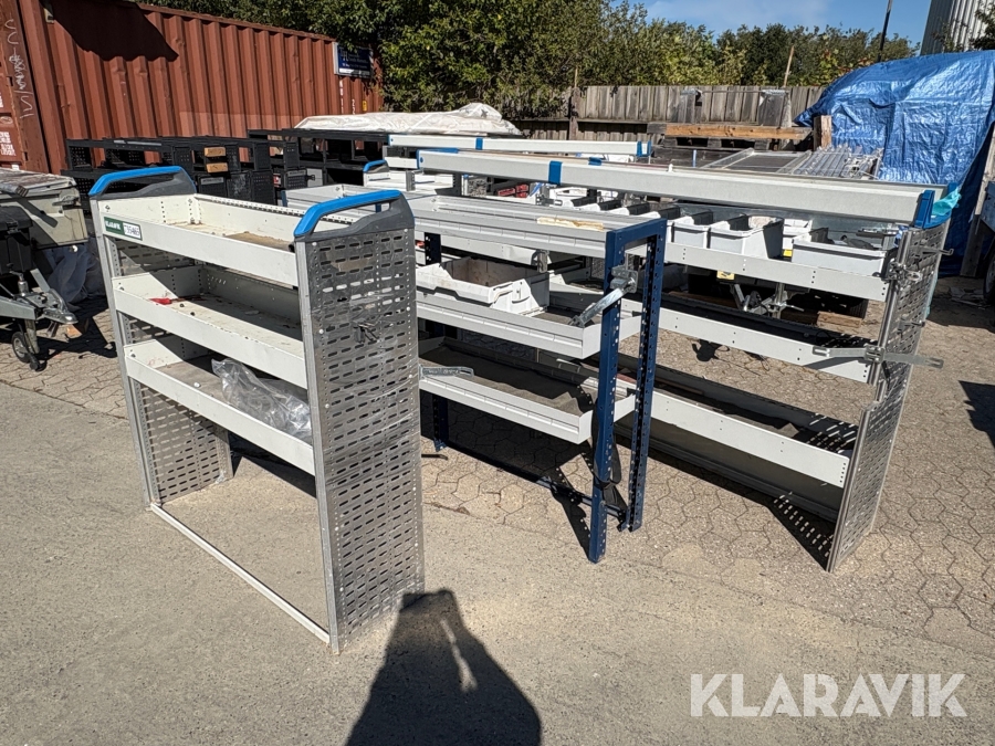 Værktøjsreoler Sortimo - 3 styk