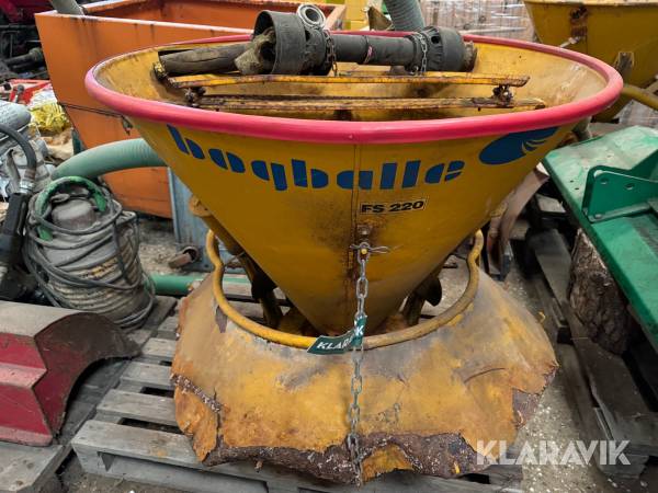 Saltspreder Bogballe FS 220 pto