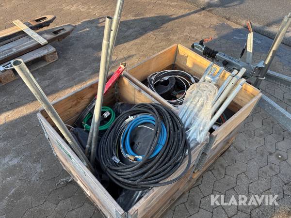 Blandet svejsetilbehør - 1 palle