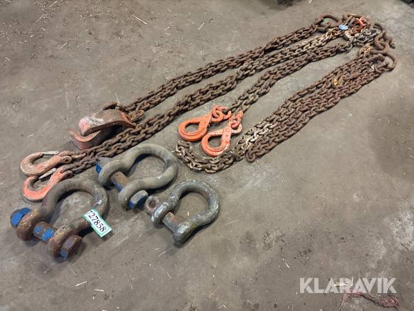 Anker sjækler og kæder