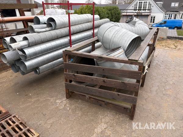 Ventilationsrør  assorteret størrelser
