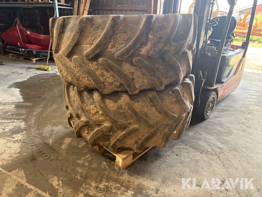 Traktordæk Firestone Maxi traction 2 styk